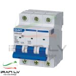 کلید مینیاتوری سه پل چینت 10 آمپر تیپ C سری NXB-63H