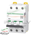 کلید مینیاتوری سه پل اشنایدر 2 آمپر تیپ C ولتاژ AC/DC
