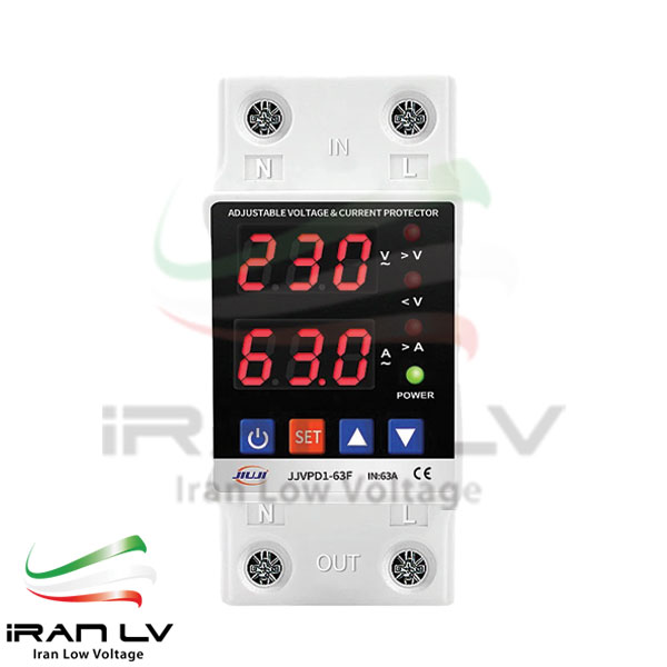 محافظ ولتاژ و جریان تک فاز برند Jiuji